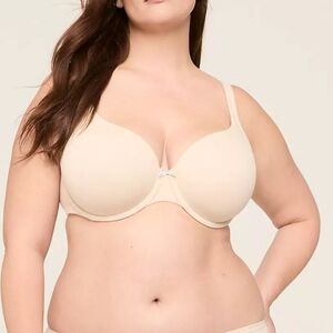 Lane Bryant Cacique IntimatesCotton Lightly Lined T-Shirt Bra